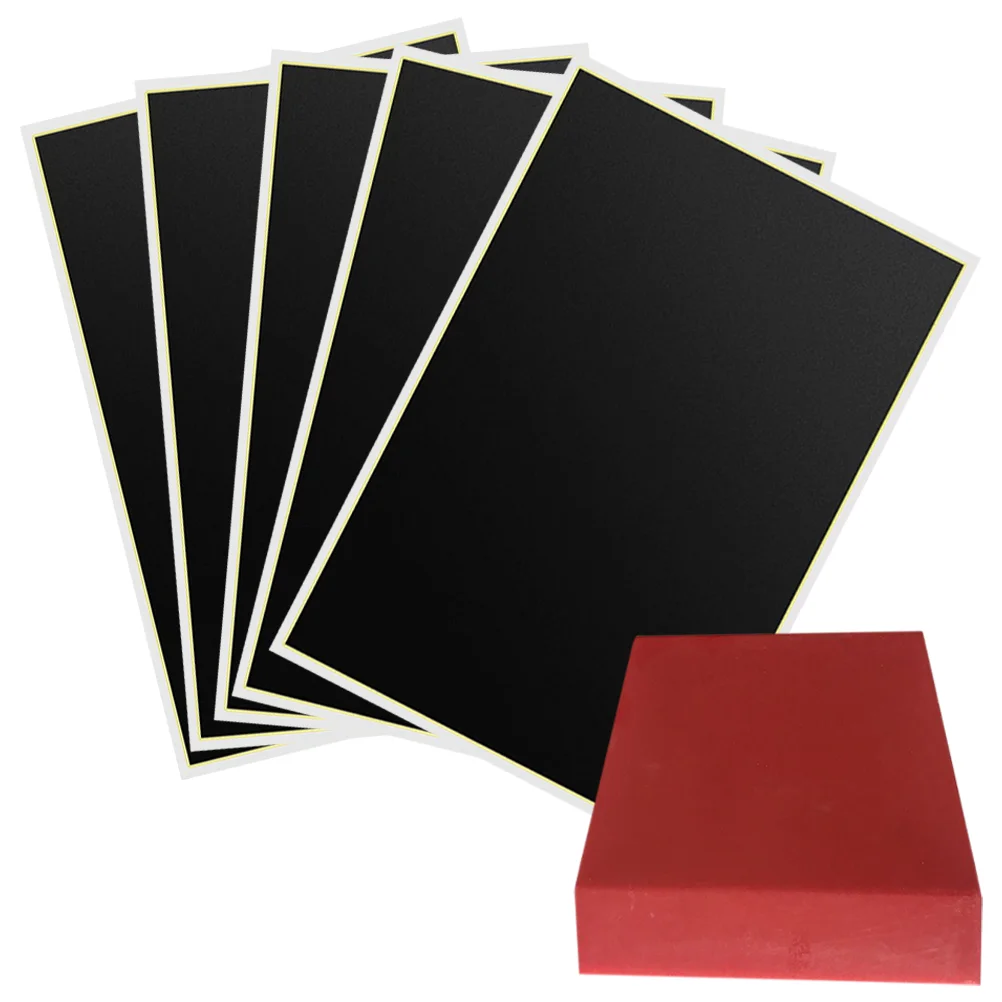 1 Set Engraving Machine Coloring Paper Holographic Paper Coloring Sheet Printing Paper Sheet