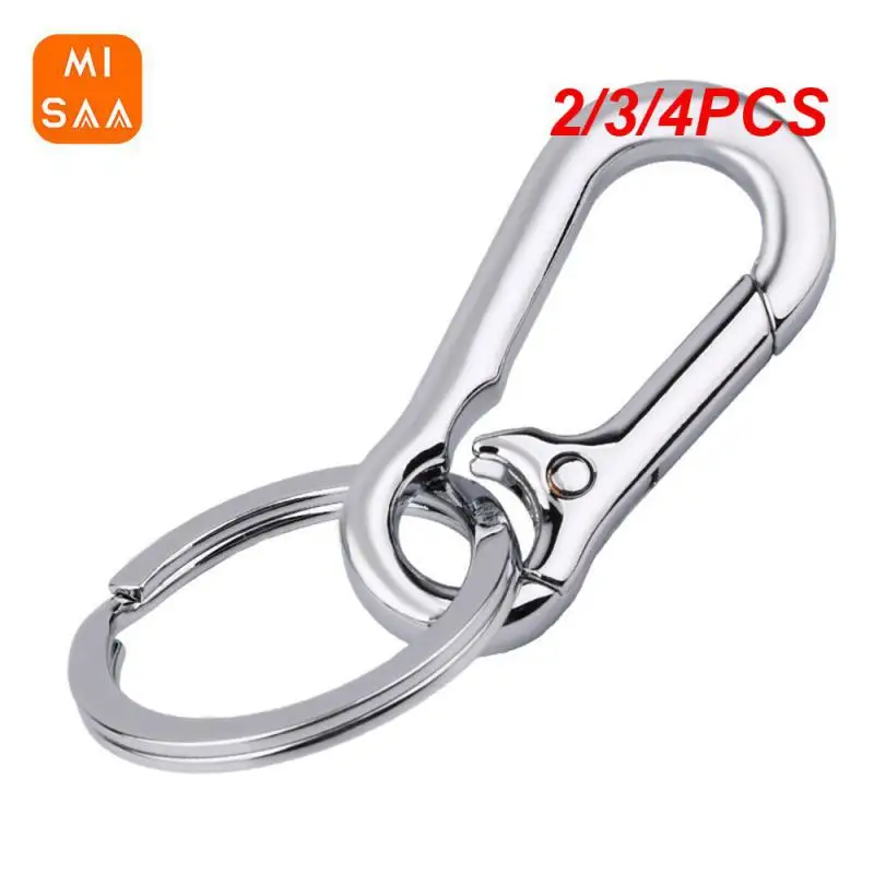 2/3/4PCS Key Ring Versatile Essential Accessory Top-rated Keychain Innovative All-in-one Key Organizer Camping Multifunctional