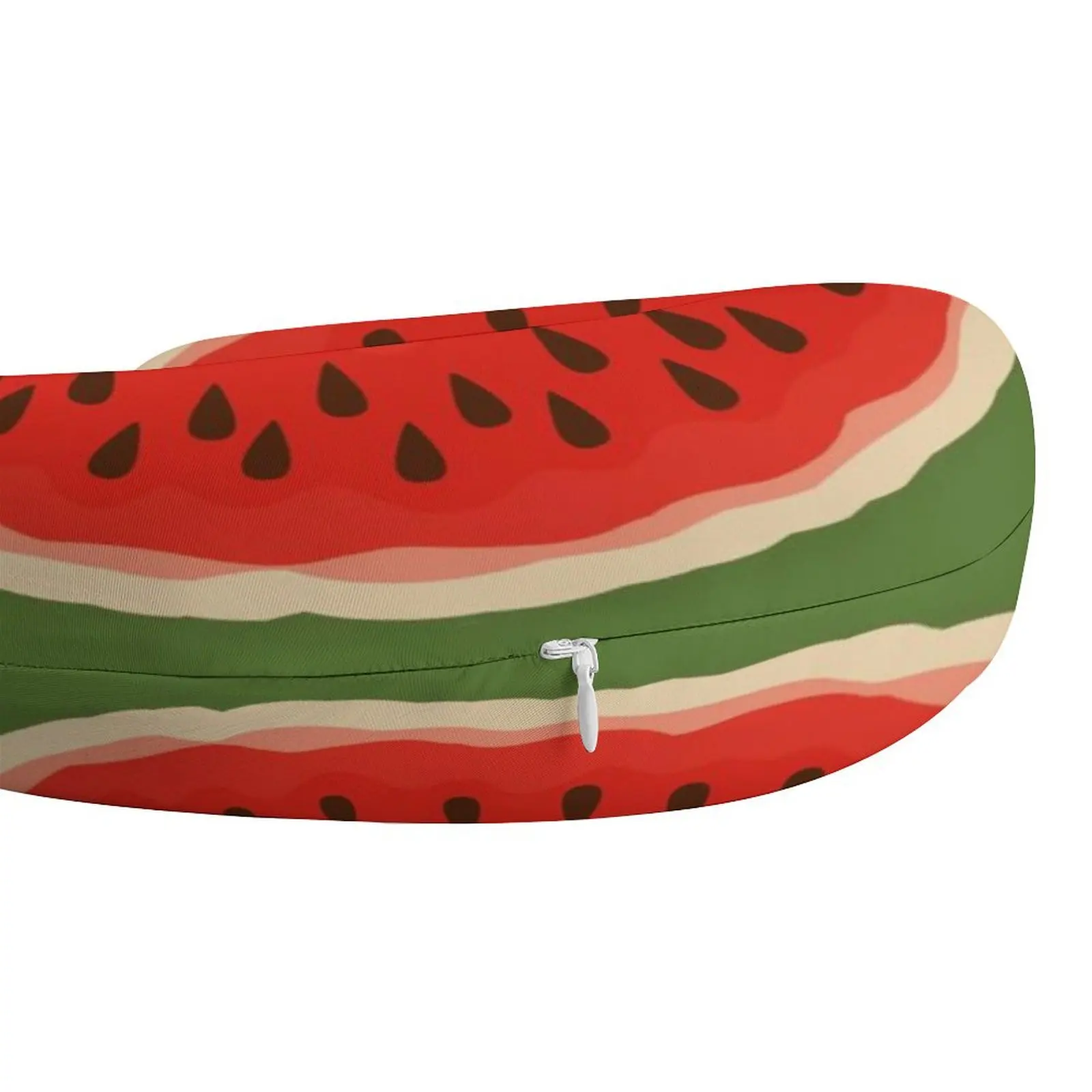 مضحك البطيخ U-شكل وسادة الرقبة السفر الطائرات رغوة الذاكرة فقرة الظهيرة استراحة الظهر الاسترخاء غرفة الألعاب ديكور المراهقين طفل هدية