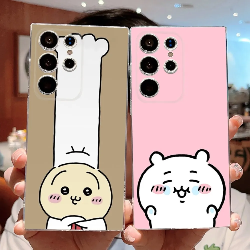 Cute C-Chiis Phone Case Silicone Case For Samsung S30,S23,S21,S22,S20 Ultra,S20 FE lite,S10,S9,S8 PIus Cover Clear