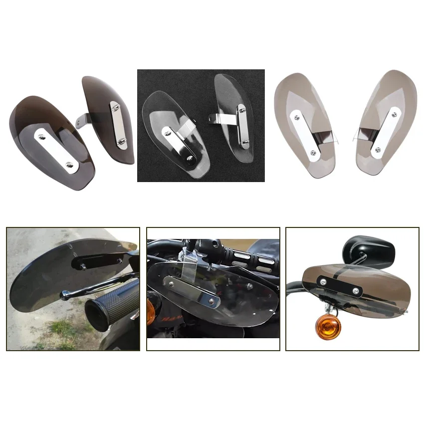 

Universal Motorcycle Hand Guard Cold Wind Deflector Shield Handguard Falling Protection Cover For Harley Honda Yamaha Suzuki