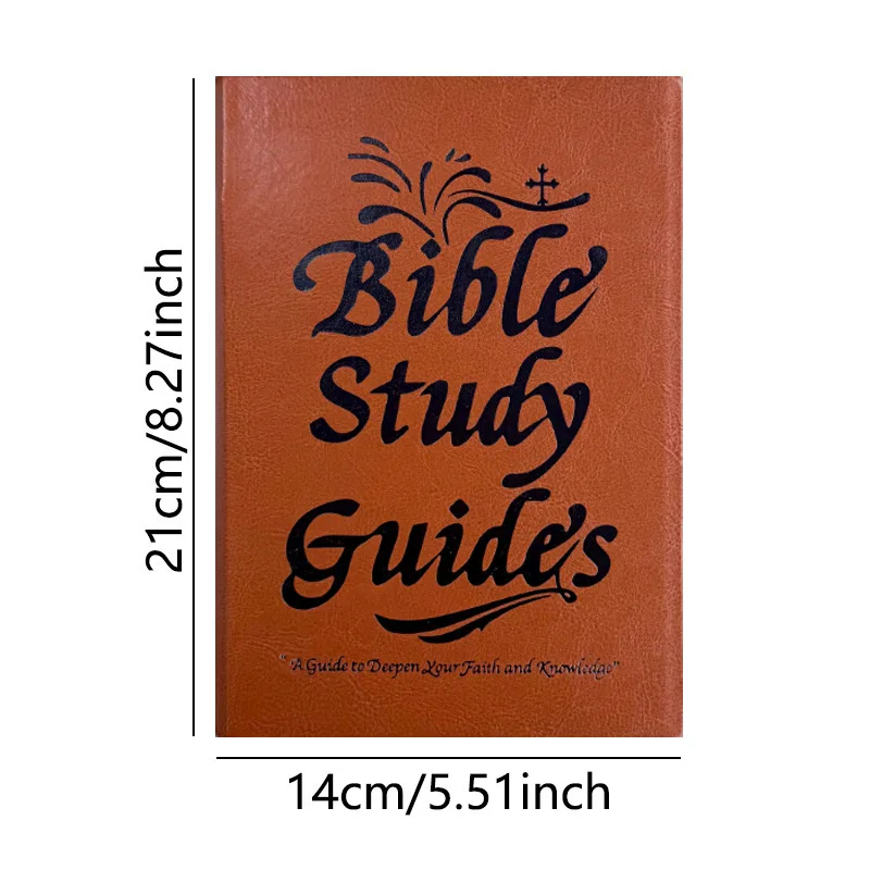 5PCS Summary Guide with Scripture Note Prayer Reflections Bible Study Guide Bible Book Learning Plan for Men Women Gifts