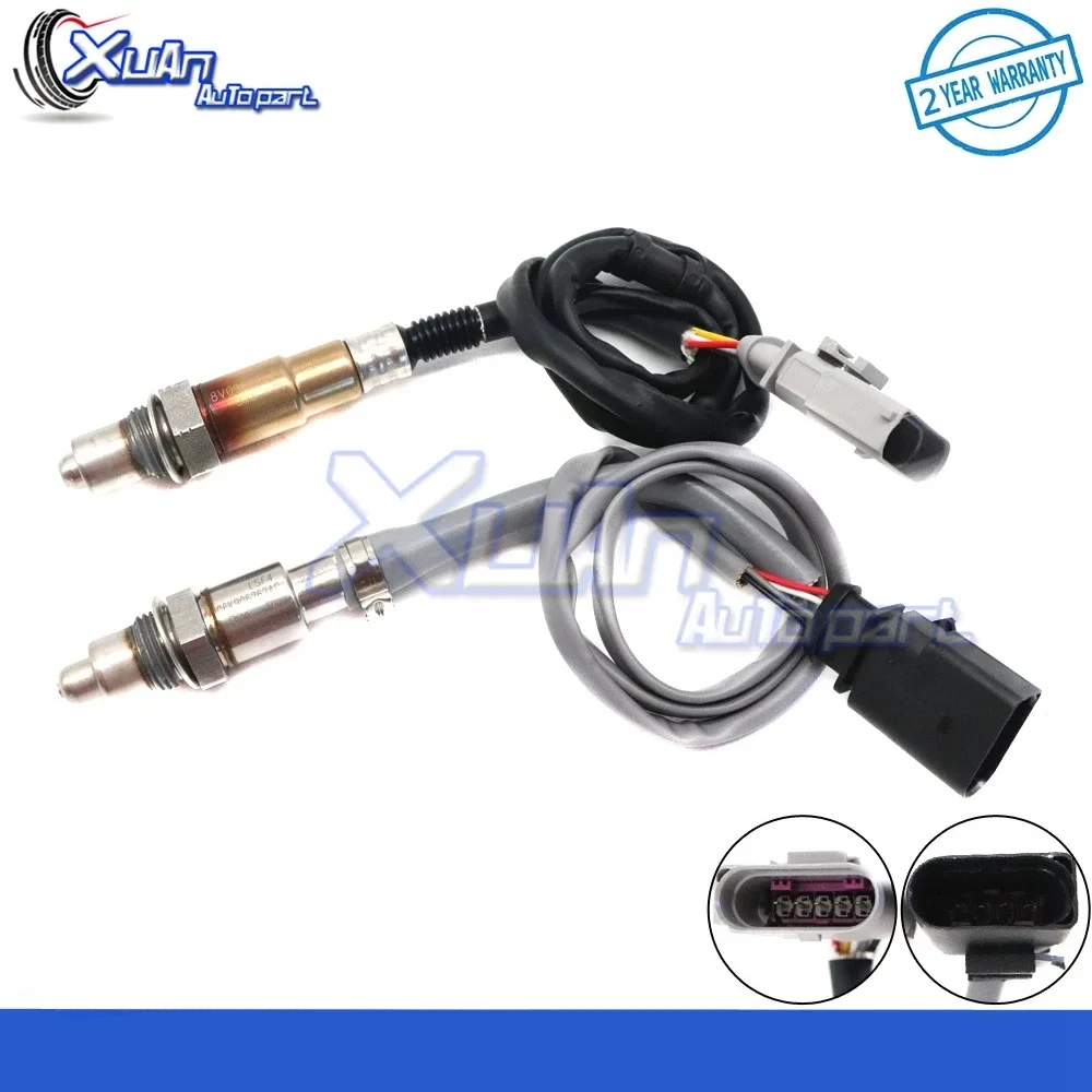 XUAN Upstream Downstream Air Fuel Ratio Lambda O2 Oxygen Sensor 8V0906262D 06K906262AC For Audi A3 S3 TT Quattro VW GTI Golf R