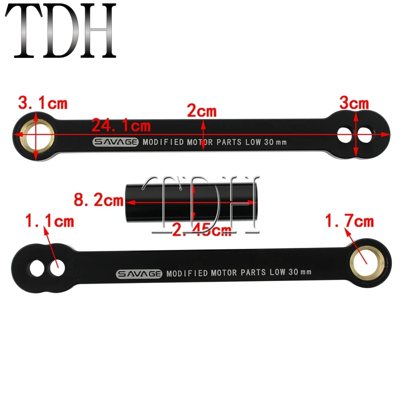 Rear Shock Absorber Lowering Link Kit Suspension Lowering Link For Honda CBR 600 1000 RR CBR600RR CBR1000RR 2003-07 Accessories