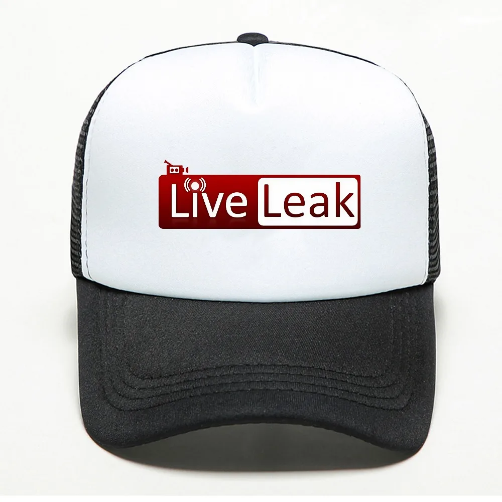 Everyone's Favorite Streaming Network - Liveleak hat Anime Stuff Anime visor hat Unisex mesh breathable Trucker Hats Gorras