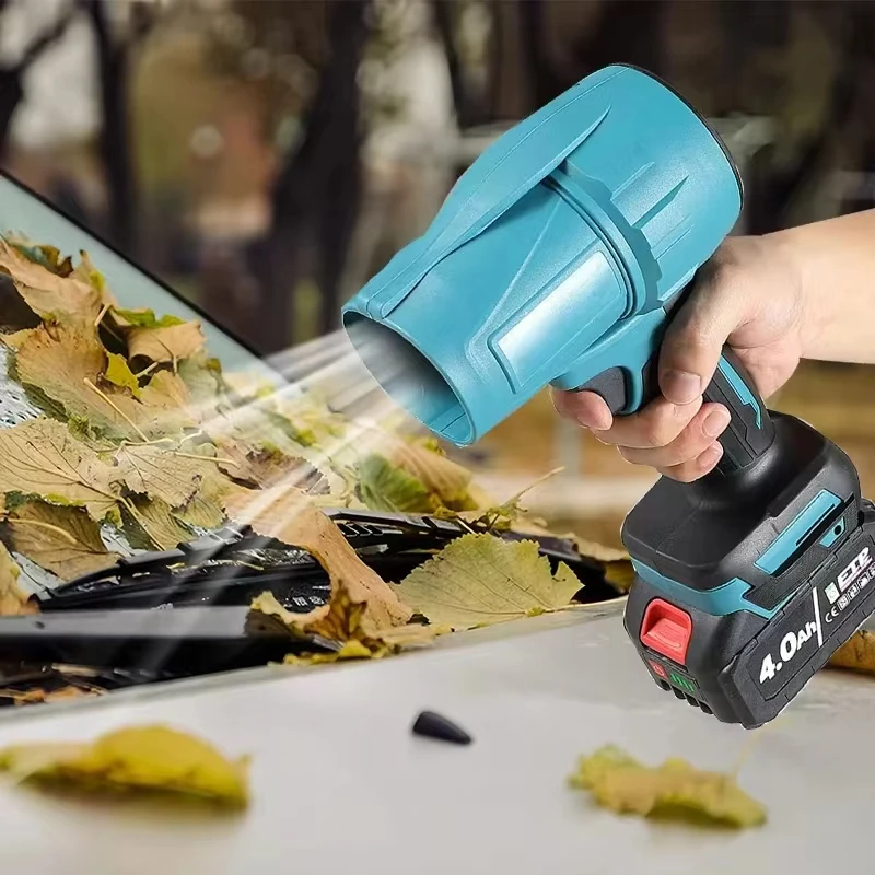 Вентилятор для Makita 18 В Dewalt 20 В, литиевые батареи, бесщеточный электрический воздуходувка, беспроводной струйный турбовентилятор, 200 м/с, жестокий вентилятор