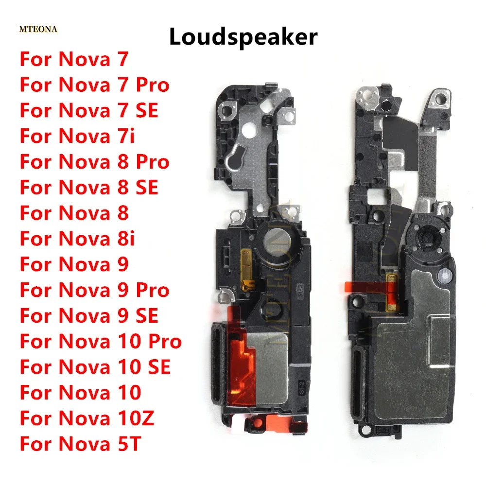 Haut-parleur pour Huawei Nova 7 8 Pro 5G 10Z 5T 7i 8i 9 10 Pro SE – Module de câble flexible pour haut-parleur inférieur, sonnerie et buzzer