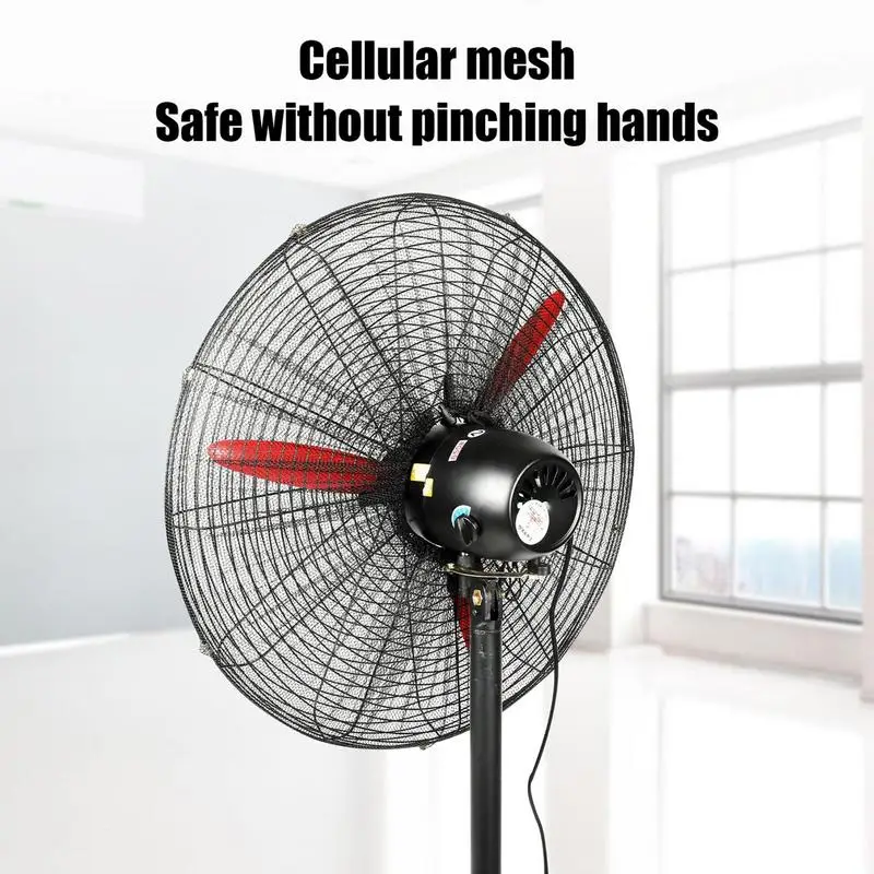 Electric Fan Mesh Covers Children Finger Safety Protection Net Cover Anti‑Pinch Hand Protective Cover For Pedestal Oscillating