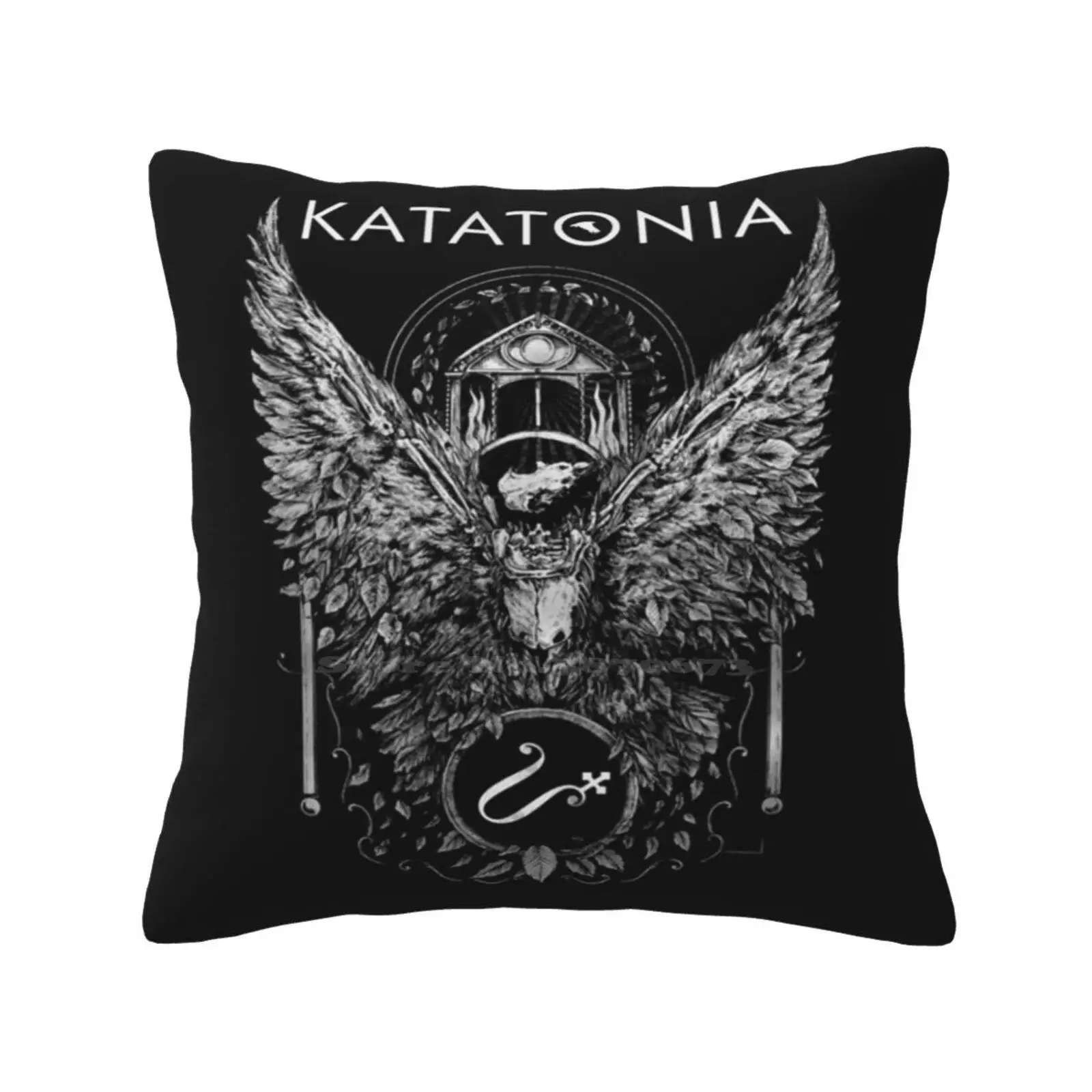 Katatonia 2 Soft Comfortable Pillowcase Katatonia Swedish Metal Band Music Stockholm Jonas Renkse Anders Nystrom Death Metal