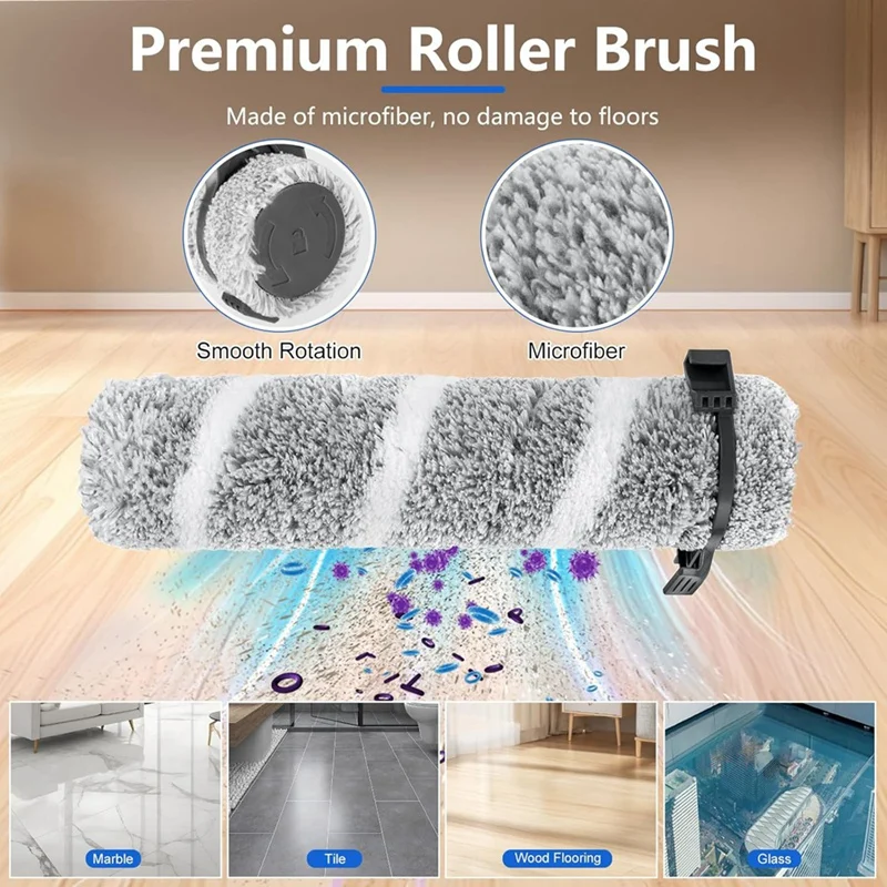 A26T-1 ชุดสําหรับ Eureka NEW430BL/JONR ED12 เครื่องดูดฝุ่นเปลี่ยนชิ้นส่วนหลักแปรงลูกกลิ้งและฟองน้ําตัวกรอง