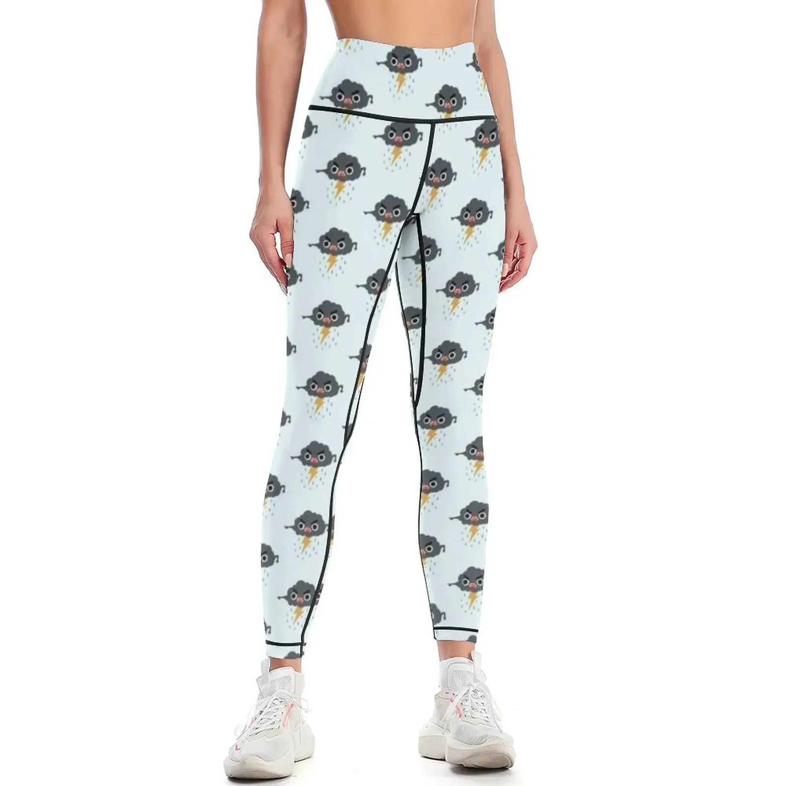 

Grumpy Cloud Leggings Women's push up Clothing fitness Golf wear for fitness Womens Leggings