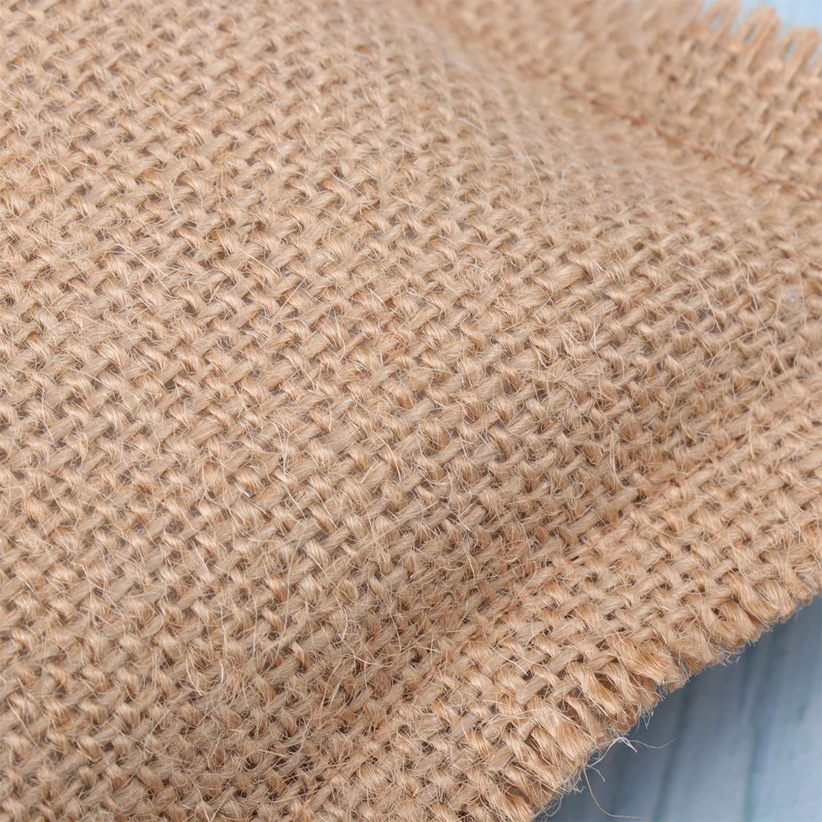 

Rustic Double Heart Burlap Wedding Ring Pillow 18x18cm Handmade Hessian Ring Bearer Cushion Wedding Ceremony Decoration