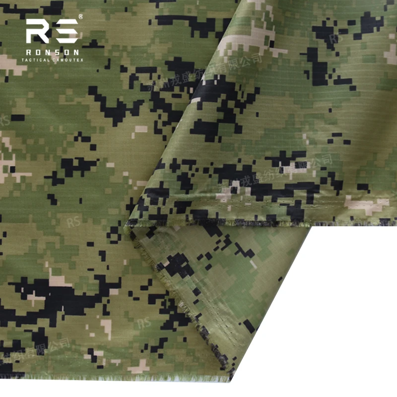 

AOR2 Camouflage 210T Nylon Checkered Cloth Wear-resistant And Soft Waterproof Cover DIY Umbrella Cloth Outdoor Equipment Fabric