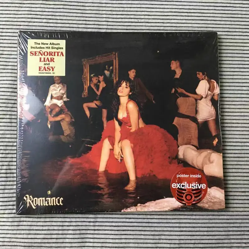 Passionately Crafted Full-Length Love Album Romance Pop CD:Camila Cabello Party Music Gift,Party Music Gifts,Car Soundtracks Box
