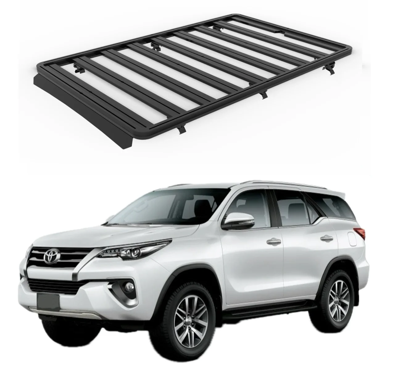 

Aluminium 4x4 Accessories Luggage Rack Car Roof Rack for Toyota Fortuner