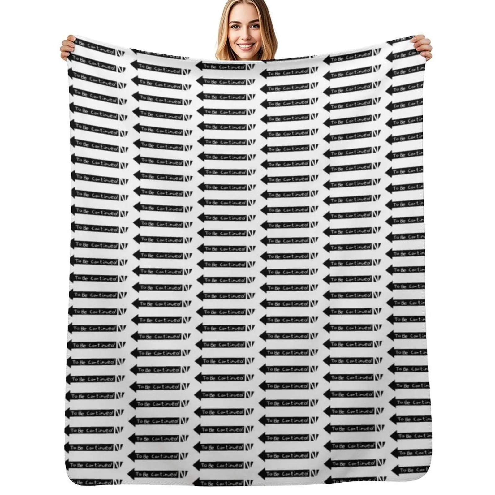 To Be Continued Throw Blanket Luxury Thicken Plaid on the sofa Luxury Throw Blankets Sofas Of Decoration Custom Hairys Blankets