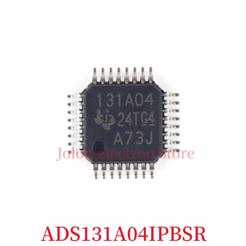 100% new ADS131A04IPBSR chip, silkscreened with 131A04