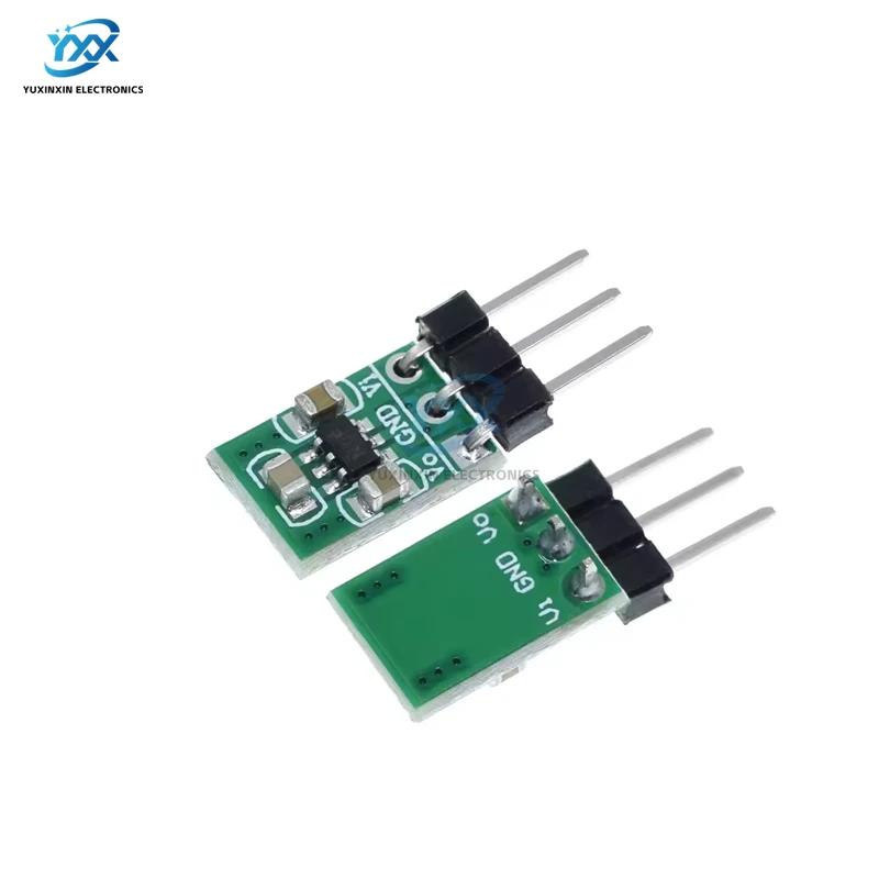 1/3/5 Uds Mini Boost & Buck convertidor CC/CC 1,8 V 3V 3,7 V 5V a 3,3 V bomba de carga regulada de bajo ruido módulo 2 en 1