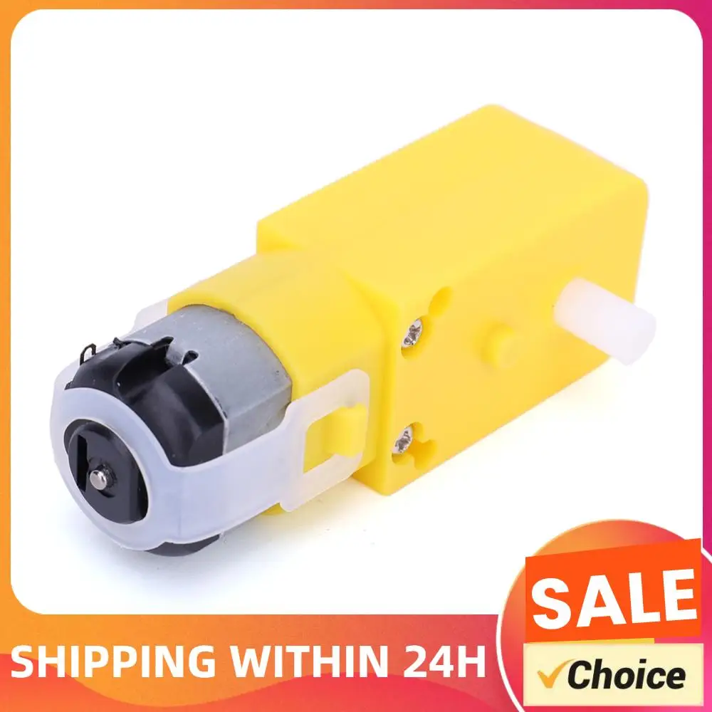 Dual Shaft TT Motor Gearmotor Install EMC  Motor Smart Car Chassis Four Drive Car Motor DIY for Smart Car Robot