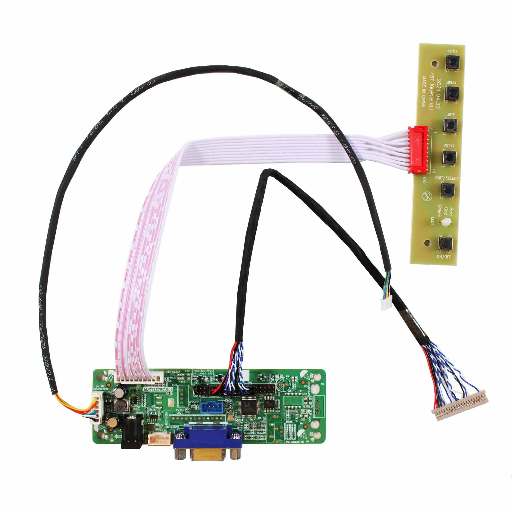 

VGA+LCD Controller Board Work For 12.1inch 1024X768 G121X1-L04 LCD Screen
