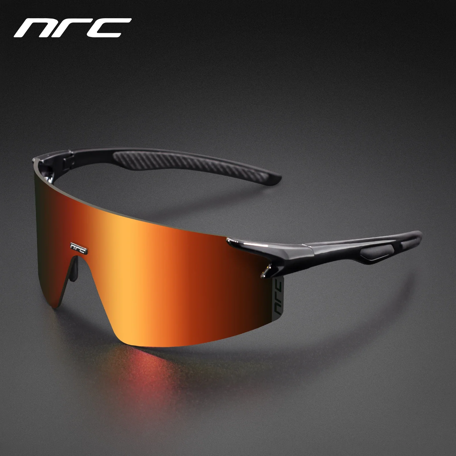 NRC-Cycling Sunglasses for Men and Women, Sports Bicycle Glasses, UV400, TR90, 3 Lens