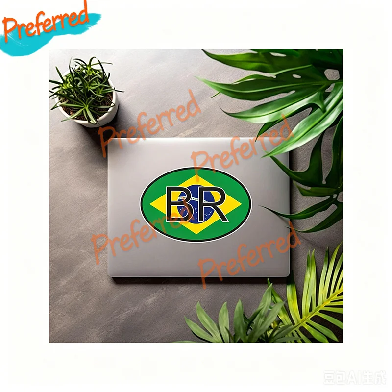 Sticker Oval Flag Code Country F France/country Code A/B/D/E/S Vinyl Waterproof Decal for Cars Bikes Phones Laptop Helmet Decal