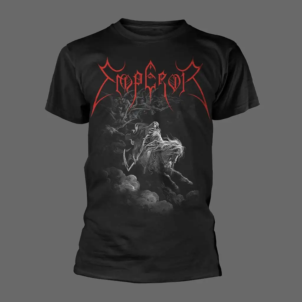 เสื้อยืดกีฬาแขนสั้นแฟชั่นปี 2026 พร้อมลายพิมพ์โลหะสีดำ มีสไตล์และระบายอากาศได้ดี เหมาะสำหรับสวมใส่ในชีวิตประจำวัน