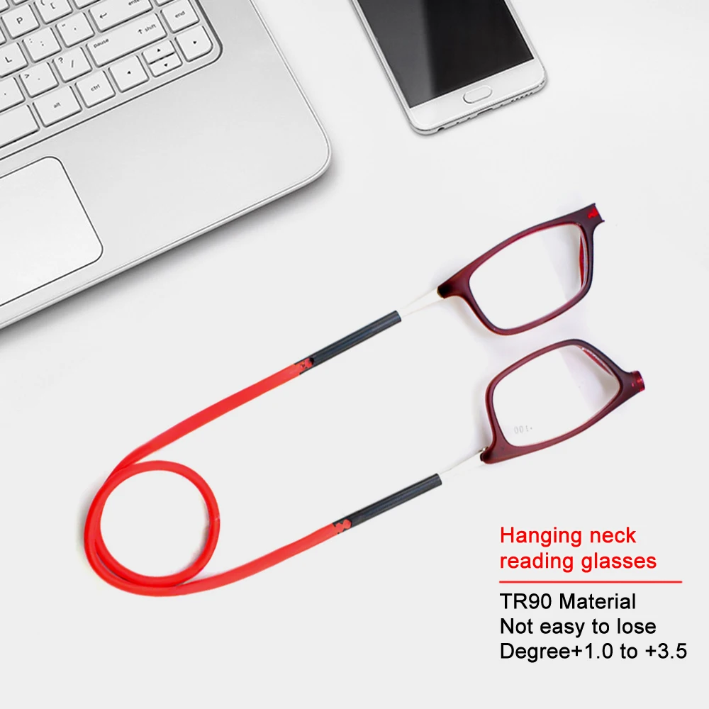 Magnetic Reading Glasses Eyeglass Frame with Magnet for Men with Anti Blue Light Computer Glasses Clear Frame for Women TR90