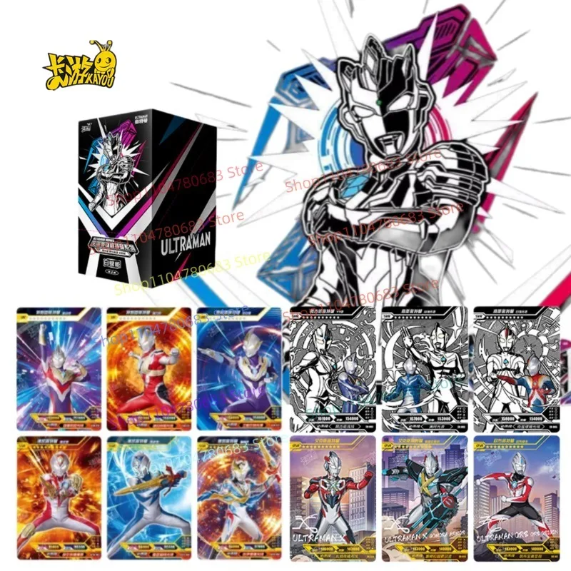 carte-kayou-ultraman-edizione-argento-pacchetto-di-carte-onda-1-carte-svr-e-osr-giocattoli-per-ragazzi-album-di-carte-collezionabili