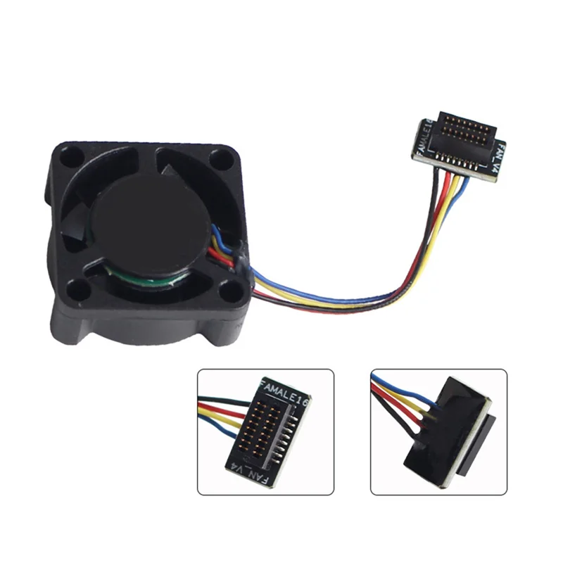 

A41Z-мини-вентилятор охлаждения 5 В 15500 об/мин для 3D-принтеров Bambu Lab P1/P1P/P1S-кулер с горячим концом и кабелем