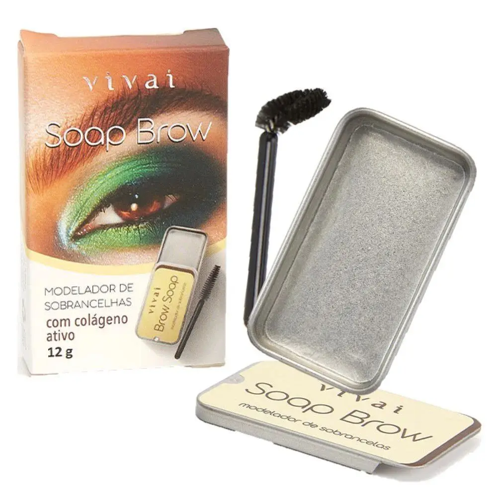 Modelador de Sobrancelhas Soap Brow com Colágeno Ativo Vivai