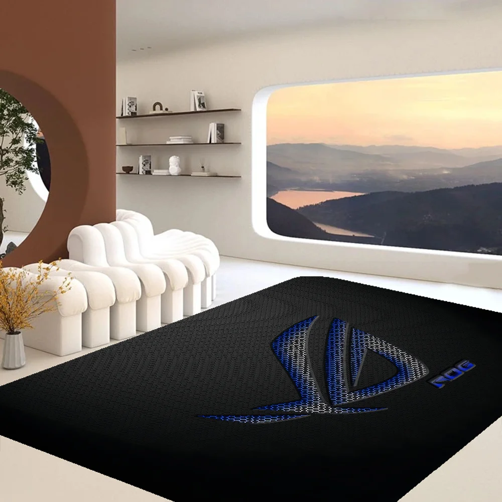 

A-AsuS-S R-ROG Bathroom Mat Anti-slip Absorb Water Long Strip Cushion Bedroon Mat Welcome Doormat