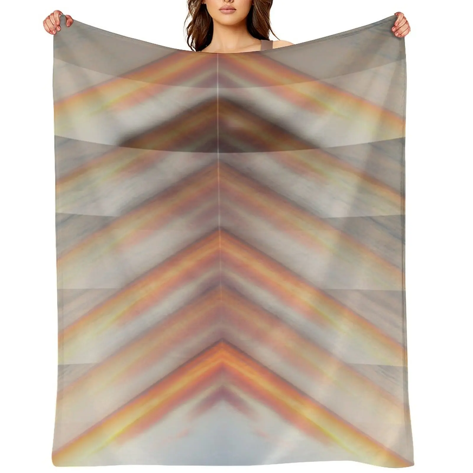 

Laguna Sunset Pattern Throw Blanket heavy to sleep Cute Plaid Sofa Decorative Beds Blankets