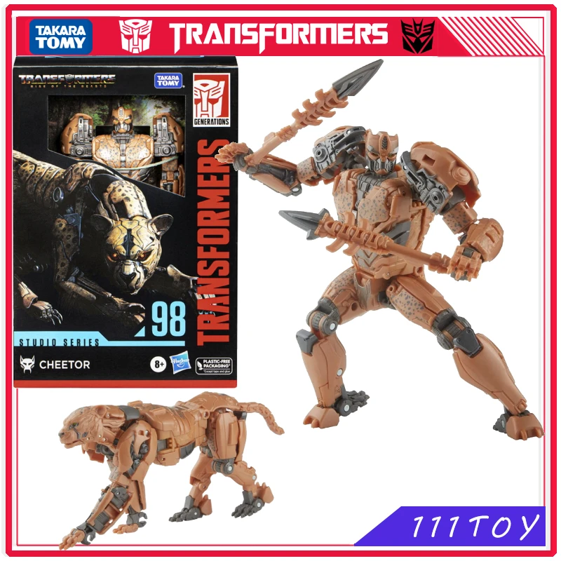 

In Stock Takara Tomy Transformers Toys Studio Series Voyager SS-98 Cheetor Anime Action Figure Robot Toy Collection Hobby Gift
