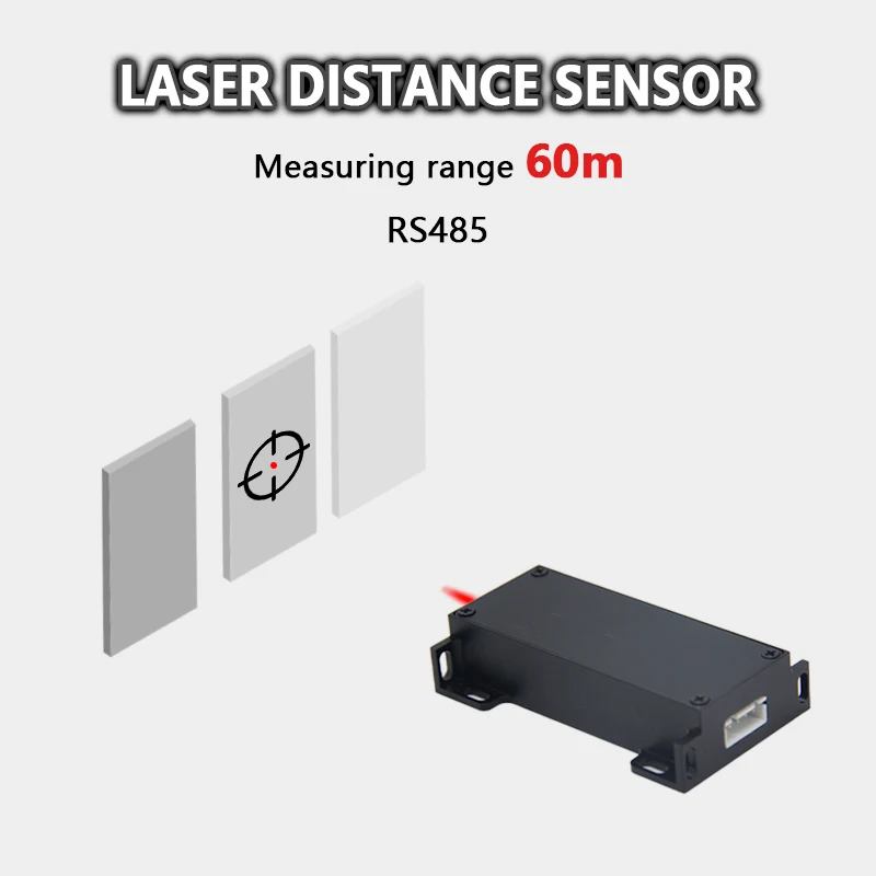 Handheld Laser Distance Module Serial 50m UART Long Range Driveway Sensor Ip54 Laser Rangefinder Module With USB