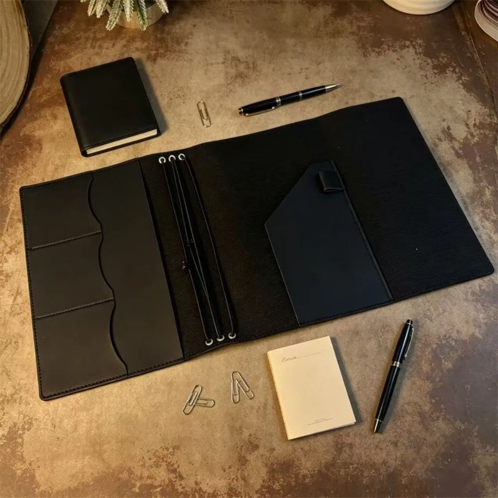 Vintage A5 Notebook Organizer Loose Leaf Compact Notebook Cover Refillable Journal Cover Book Protective Cover For Hobby