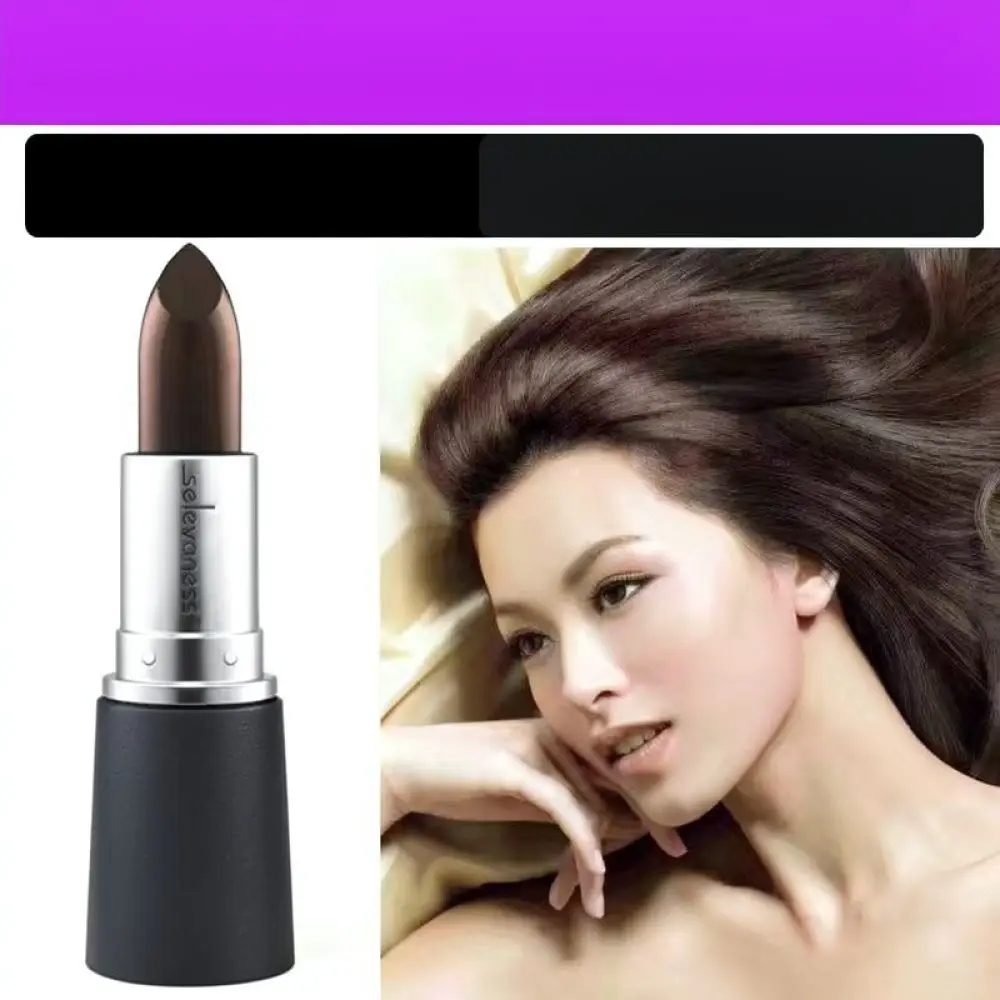 Portable Gray Hair Root Concealer Pen Instant Temporary Dye Stick Botanical Color Cream Easy Carry Makeup Styling Tool