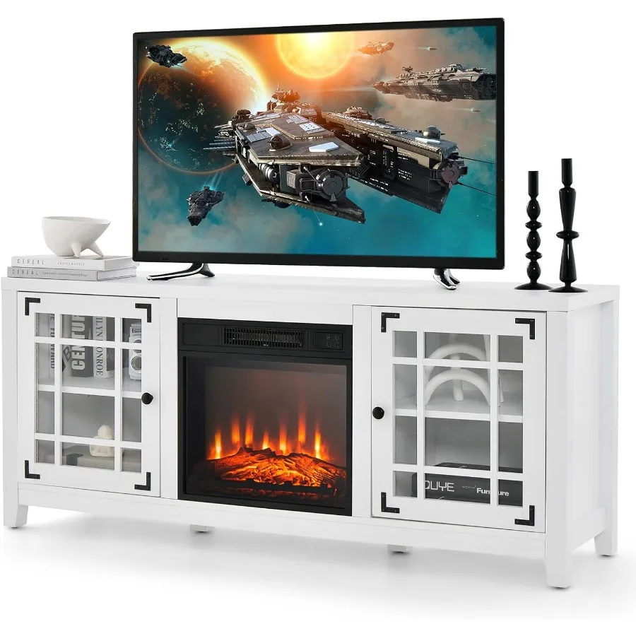 58 Wooden Fireplace… - image