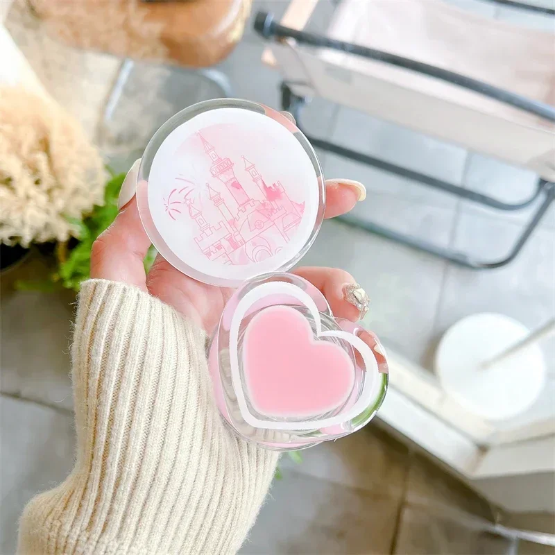 

Милая розовая магнитная подставка с сердечком для IPhone 17, милый держатель для замка для девочек, аксессуары для телефонов Apple, ручка Tok