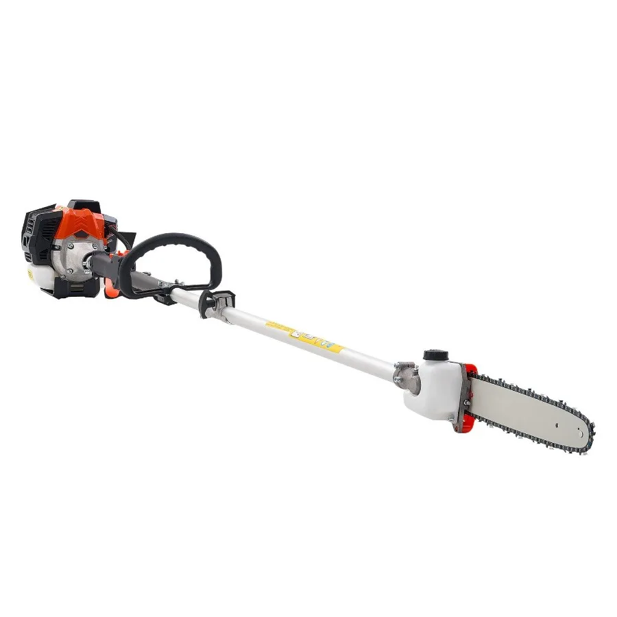 

Бензопила 25CC, 2-тактная, с шиной 12 дюймов, топливным баком 23 унции, выдвижной штангой 7-12 футов, красная, для обрезки деревьев