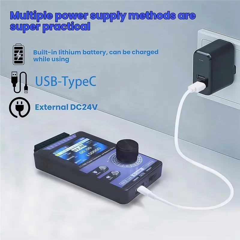 AB35-Generatore di segnale regolabile 0-12V Tensione CC Corrente 4-20Ma Simulatore analogico di impulsi PWM