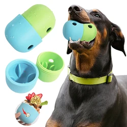 New Interactive Toy for Dog Cat Leaking Ball Puppy Slow Feeder Bowl Puzzle Toy Pet Tooth Cleaning Chew Toys Dog Accessories