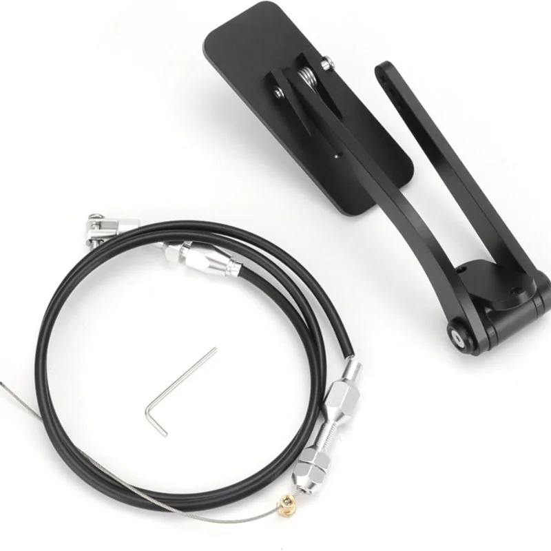 Conjunto de pedal de acelerador universal con kit de cable de acelerador de 36 pulgadas para Ford Mopar para GM Chevy Street Rod