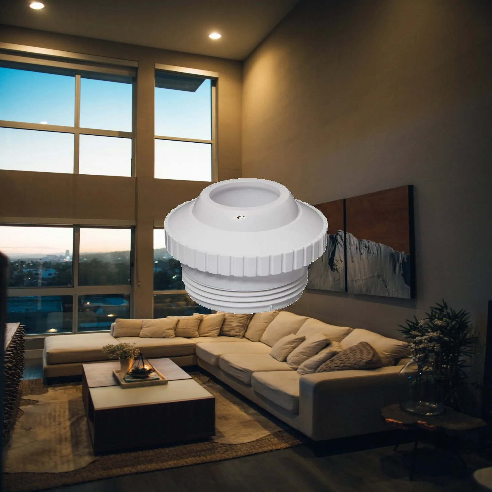

High Quality PVC Pool Return Jet Fitting Directional Inlet Thread Replace Part for Removable Pools