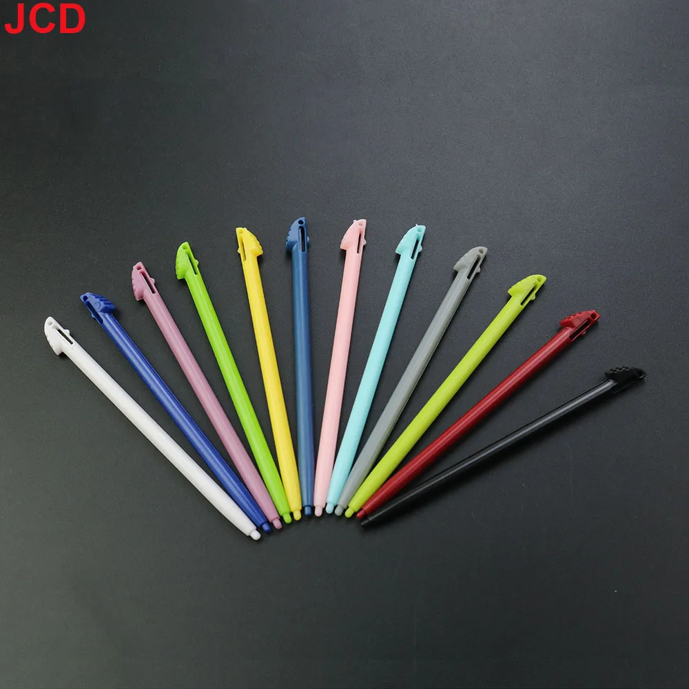 JCD 1pcs Multi-Color Plastic/Metal Touch Screen Stylus Pen Video Games Control Touch Pen for 3DS XL LL Game Accessories