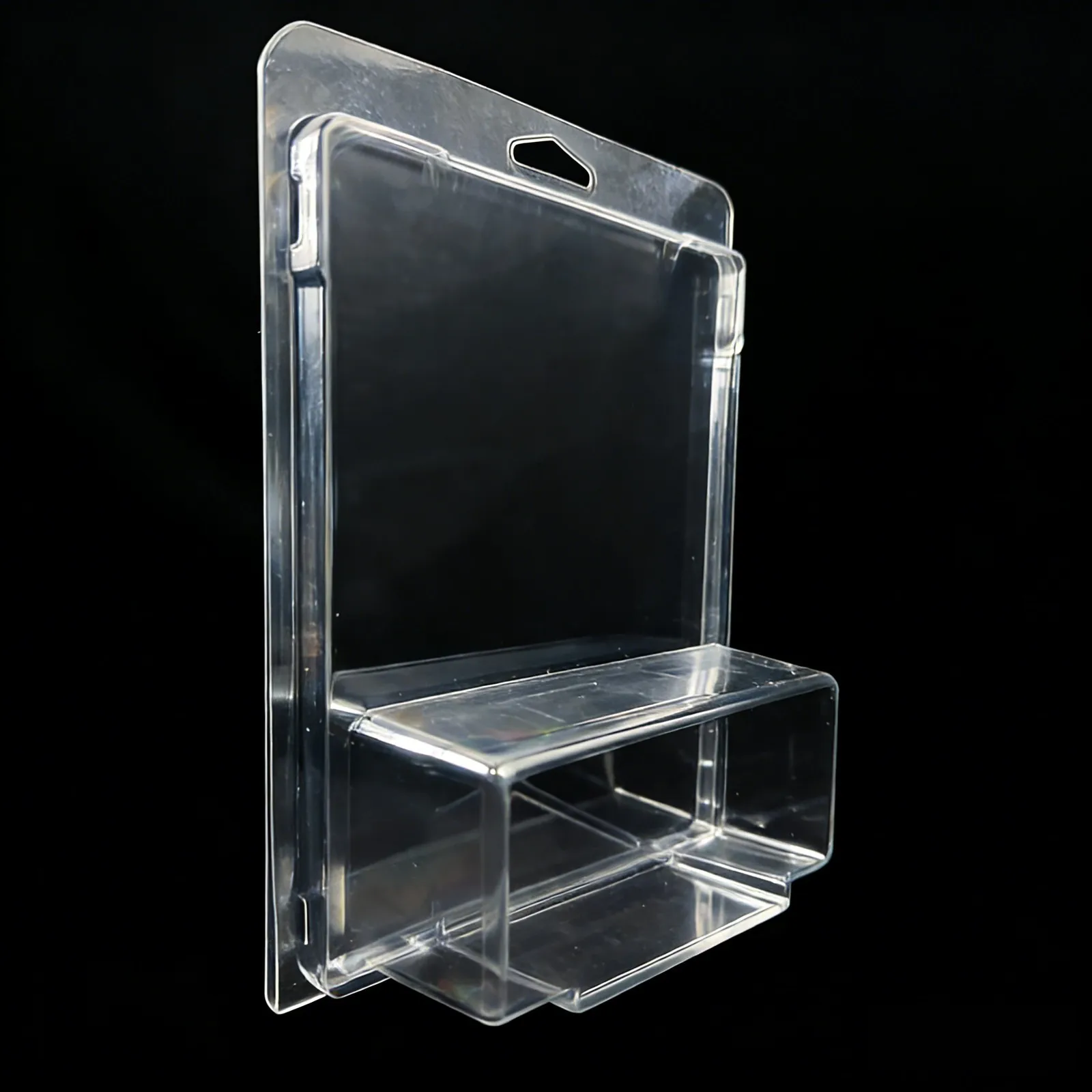20‑Pack Clear Plastic Blister Hang Card Protector 1:64 Scale Regular Size Diecast Collectible Toy Card Display Storage Holder