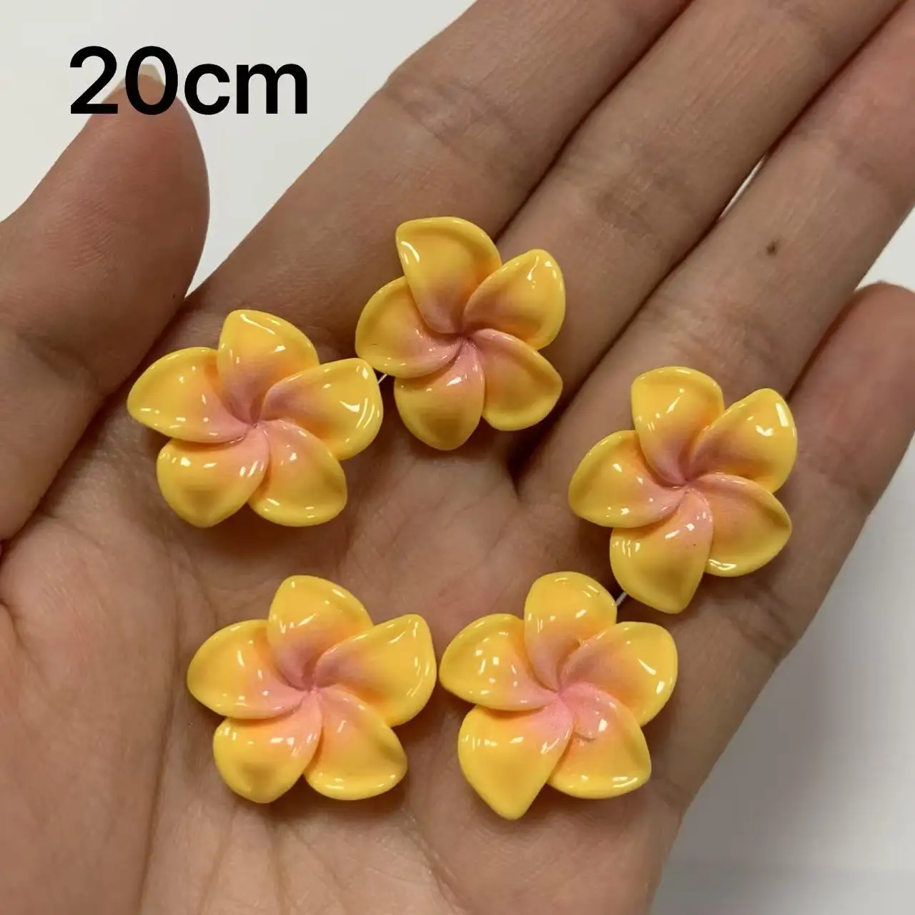 10Pcs Cute Resin Accessories Diamond Bow Tie Plumeria Rubra Flower Flat Back Diy Crafts Shoe Buckle Phone Case Pendant Charm - Image 4