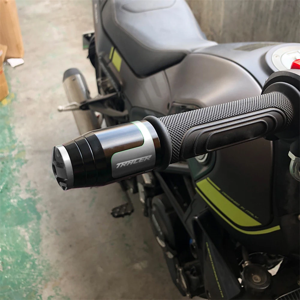 22mm motorcycle handlebar Grips Ends Handle Bar Ends Weights CNC Silder Plugs For Yamaha Tracer 700 Tracer700 2016-2021 2020