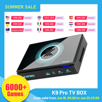 Kinhank Super Console K9PRO 8K HDR10+ BD Player &Montage Cool Poster Wall Plug and Play Retro Video Game Consoles 6000+Games