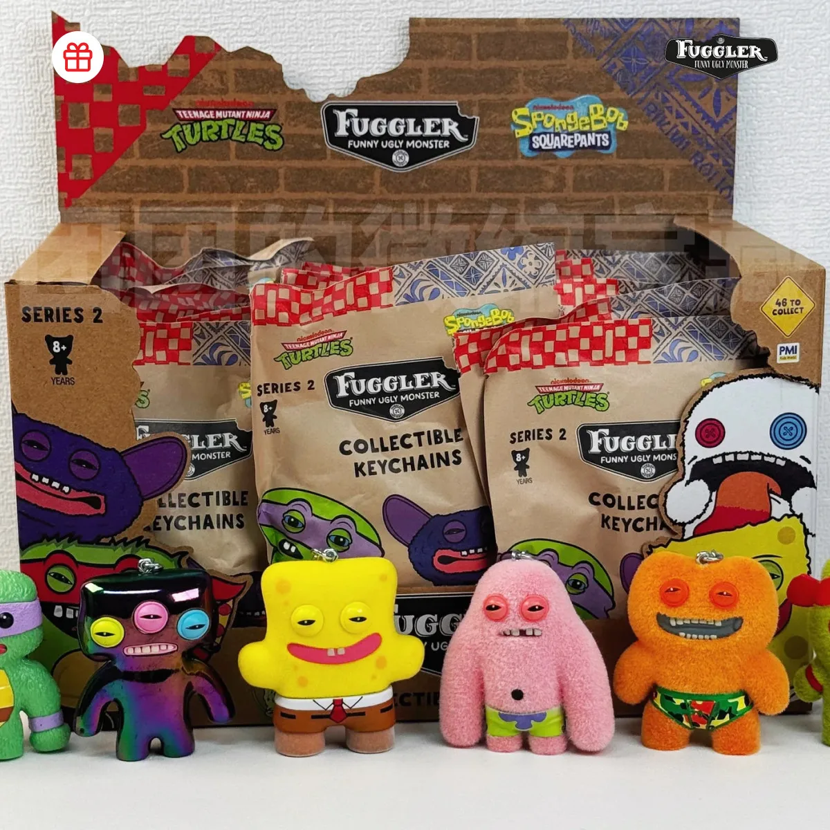 

Genuine In Stock Fuggler Funny Ugly Monster Collectible Keychain Blind Bag Series Vol.2 Backpack Pendant Bag Charm Surprise Gift